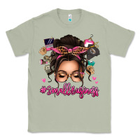 Matcha Small business messy bun Classic Tee - texasbilliewilder