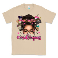 Mushroom Small business messy bun Classic Tee - texasbilliewilder