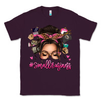 Plum Small business messy bun Classic Tee - texasbilliewilder