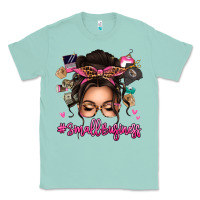 Seafoam Small business messy bun Classic Tee - texasbilliewilder