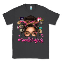 Smoke Small business messy bun Classic Tee - texasbilliewilder