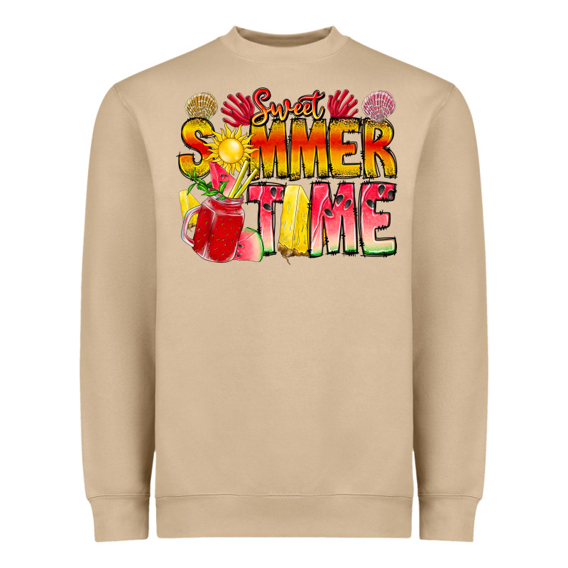Sweet Summer Time Heavyweight Sweatshirt by CowhideDigitalArt | Teevron