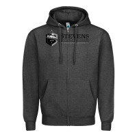 Charcoal Heather stevens institute of technology Zipper Hoodie - SnappyArt
