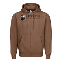 Chestnut stevens institute of technology Zipper Hoodie - SnappyArt
