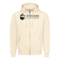 Sandshell stevens institute of technology Zipper Hoodie - SnappyArt