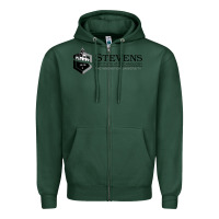 Sports Green stevens institute of technology Zipper Hoodie - SnappyArt