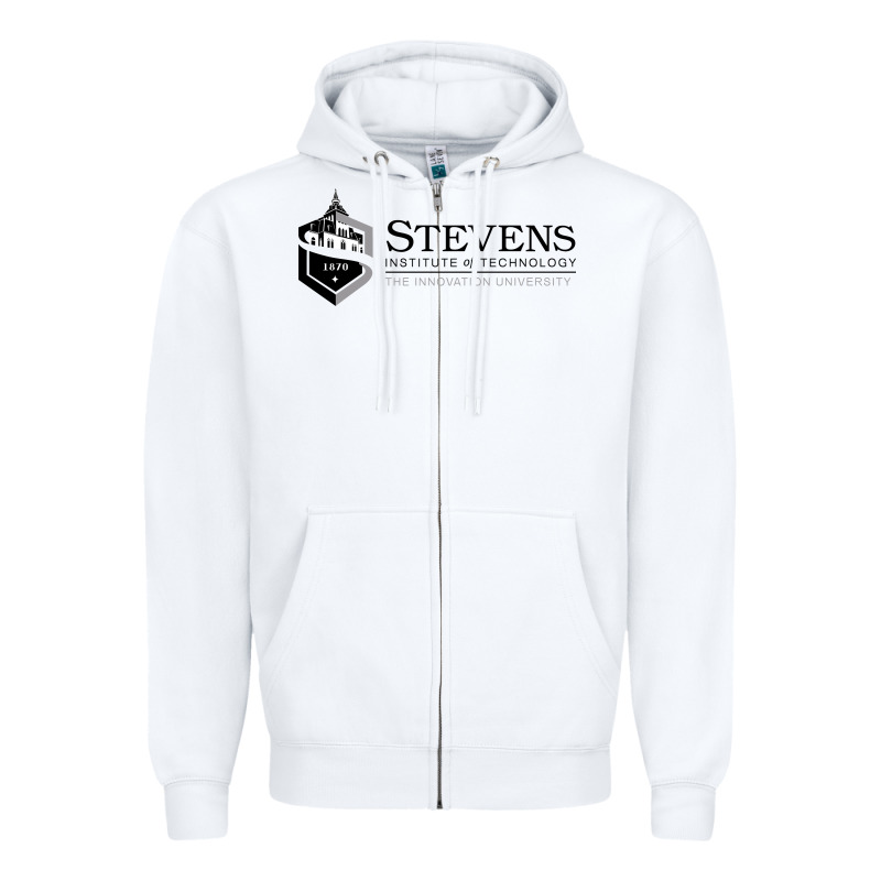 Stevens Institute Of Technology Zipper Hoodie by SnappyArt | Teevron