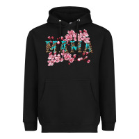 Black mama with cherry blossoms Heavyweight Hoodie - Artiststas