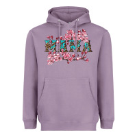 Lavender mama with cherry blossoms Heavyweight Hoodie - Artiststas