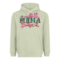 Matcha mama with cherry blossoms Heavyweight Hoodie - Artiststas