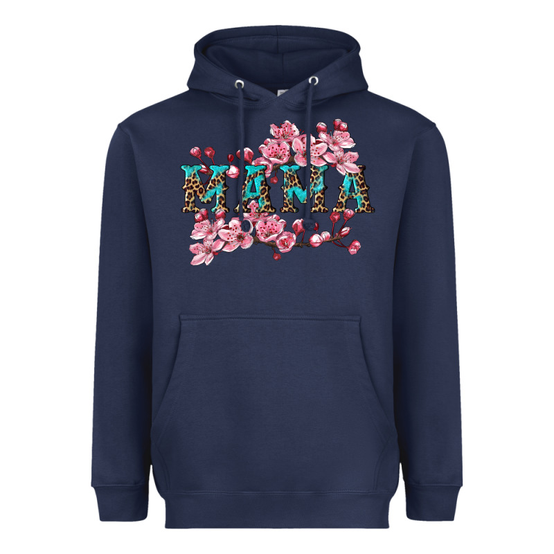Mama With Cherry Blossoms Heavyweight Hoodie by Artiststas | Teevron