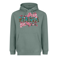 Sage mama with cherry blossoms Heavyweight Hoodie - Artiststas