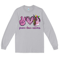 Moon Dust Peace Love Unicorn Long Sleeve Tee - Jasminsmagicworld