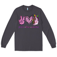 Smoke Peace Love Unicorn Long Sleeve Tee - Jasminsmagicworld