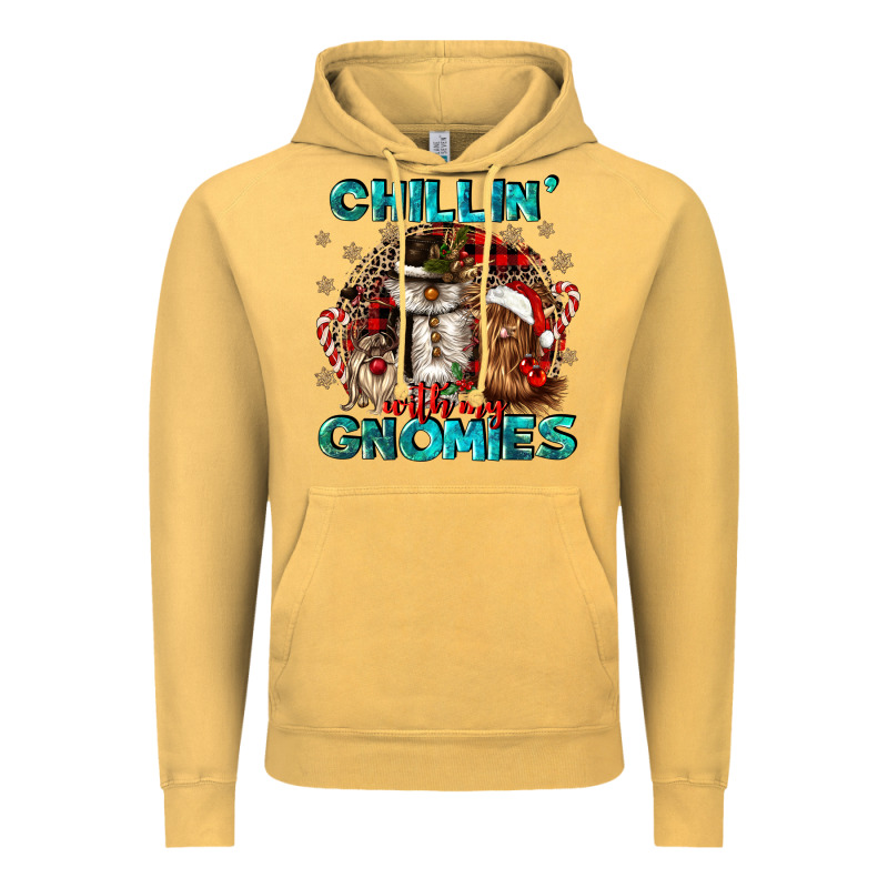 Chillin With My Gnomies Vintage Hoodie by CowGirlArtShop | Teevron