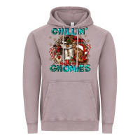 Vintage Zinc chillin with my gnomies Vintage Hoodie - CowGirlArtShop