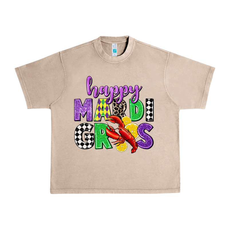 Happy Mardi Gras Urban Heavy Tee by CowGirlArtShop | Teevron