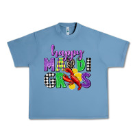 Pebble Blue happy mardi gras Urban Heavy Tee - CowGirlArtShop