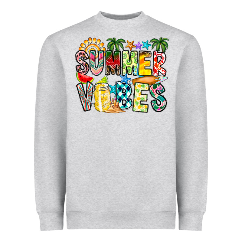 Summer Vibes Heavyweight Sweatshirt by CowhideDigitalArt | Teevron