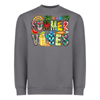 Storm Summer Vibes Heavyweight Sweatshirt - CowhideDigitalArt