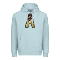 Blue Mist softball alphabet a Premium Hoodie - CowhideDigitalArt