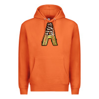 Carrot softball alphabet a Premium Hoodie - CowhideDigitalArt