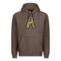 Coffee softball alphabet a Premium Hoodie - CowhideDigitalArt
