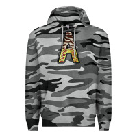 Slate Camo softball alphabet a Premium Hoodie - CowhideDigitalArt