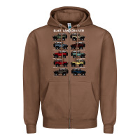 Chestnut BJ4 FJ40 Landcruiser all colors T-Shirt Birthday Gift Zipper Hoodie - trangStudio