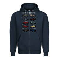 Navy BJ4 FJ40 Landcruiser all colors T-Shirt Birthday Gift Zipper Hoodie - trangStudio