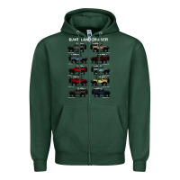Sports Green BJ4 FJ40 Landcruiser all colors T-Shirt Birthday Gift Zipper Hoodie - trangStudio