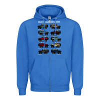 True Royal BJ4 FJ40 Landcruiser all colors T-Shirt Birthday Gift Zipper Hoodie - trangStudio