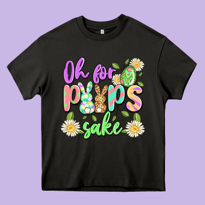 Oh For Peeps Sake Heavy Core Tee Designed By Artiststas