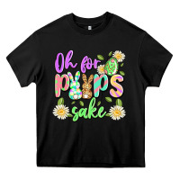 Black oh for peeps sake Heavy Core Tee - Artiststas