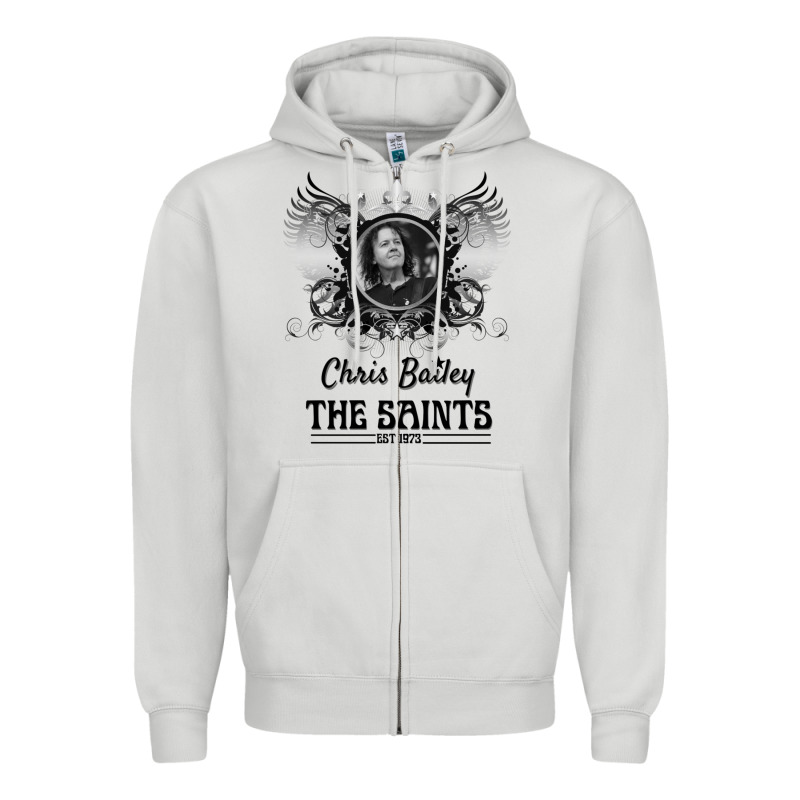 Chris Bailey Zipper Hoodie by FloraArt | Teevron