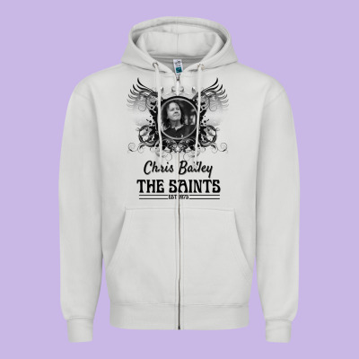 Chris Bailey Zipper Hoodie Designed By Floraart
