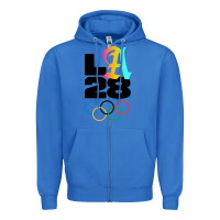 True Royal 2028 summer olympics Zipper Hoodie - FloraArt