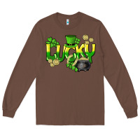 Chestnut Lucky St. Patrick's Day Long Sleeve Tee - HowdyJamesFarm