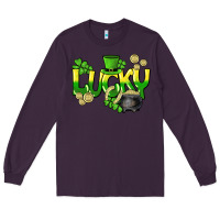 Plum Lucky St. Patrick's Day Long Sleeve Tee - HowdyJamesFarm