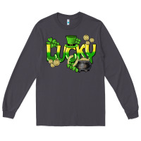 Smoke Lucky St. Patrick's Day Long Sleeve Tee - HowdyJamesFarm