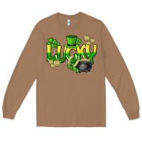 Toasted Coconut Lucky St. Patrick's Day Long Sleeve Tee - HowdyJamesFarm