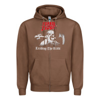 Chestnut Morbid Angel, Morbid Angel vintage, Morbid Angel art, Morbid Angel pai Zipper Hoodie - FloraArt