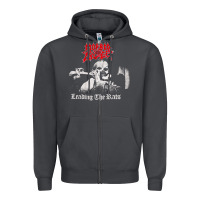 Smoke Morbid Angel, Morbid Angel vintage, Morbid Angel art, Morbid Angel pai Zipper Hoodie - FloraArt