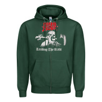 Sports Green Morbid Angel, Morbid Angel vintage, Morbid Angel art, Morbid Angel pai Zipper Hoodie - FloraArt