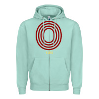 Seafoam K Love 0 Zipper Hoodie - FloraArt