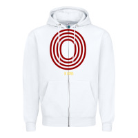 White K Love 0 Zipper Hoodie - FloraArt