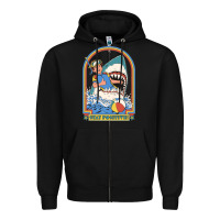 Black Stay Positive Classic Zipper Hoodie - FloraArt