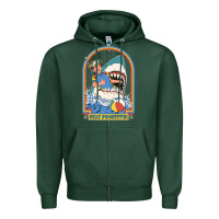 Sports Green Stay Positive Classic Zipper Hoodie - FloraArt