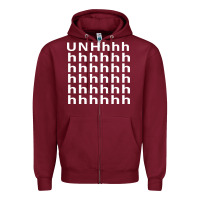 Burgundy unhhhh trixie and katya summer Zipper Hoodie - FloraArt