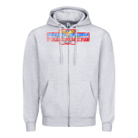 Heather Grey the american honky tonk bar association, distressed   garth brooks Zipper Hoodie - FloraArt